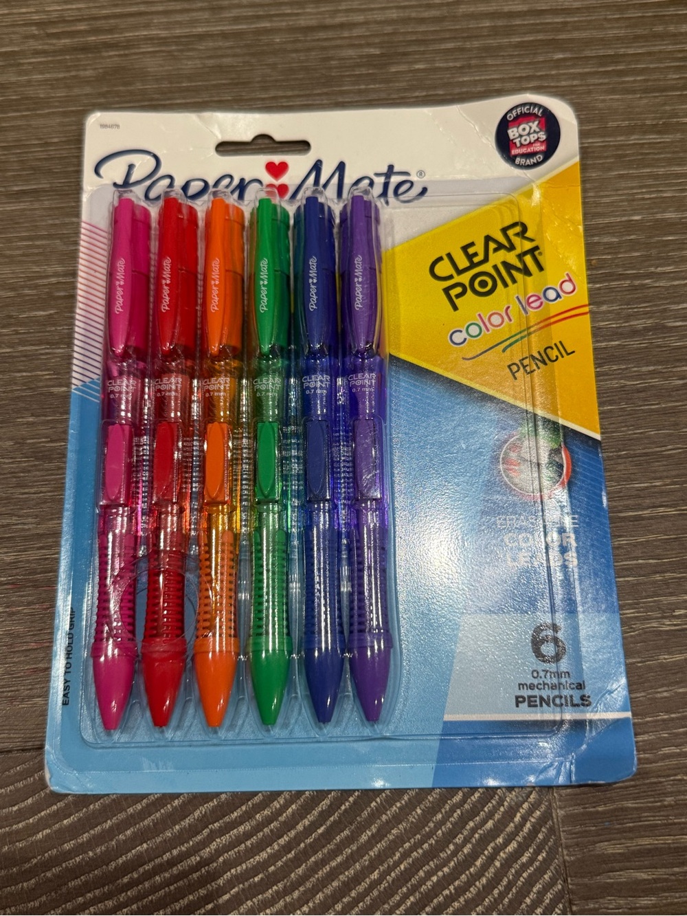 NWT paper mate Clearpoint Color Lead Mechanical Pencils - Multicolor (6 Pack)